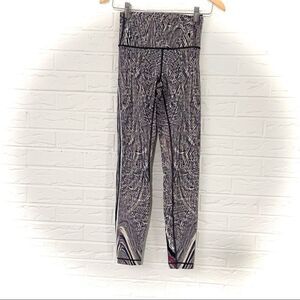 Lululemon Wunder Under Hi Rise Tight Nulux 28” Polychromatic Size 4